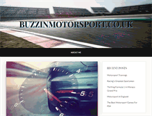 Tablet Screenshot of buzzinmotorsport.co.uk